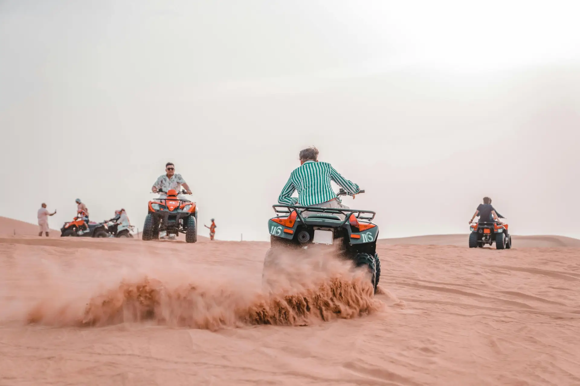 Explore the dunes on an ATV